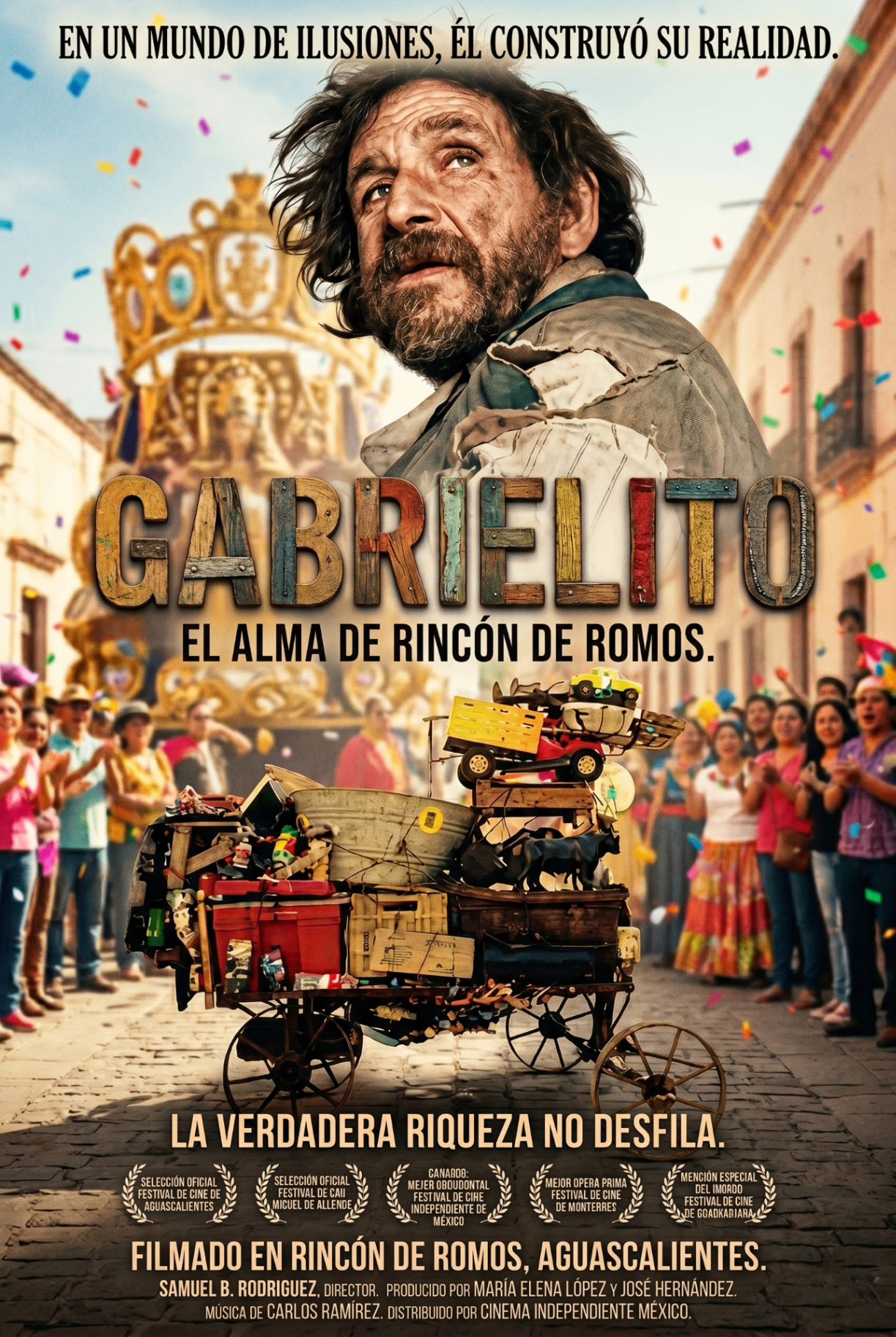 Cartel provisional del documental Gabrielito, dirigido por Samuel Rodríguez